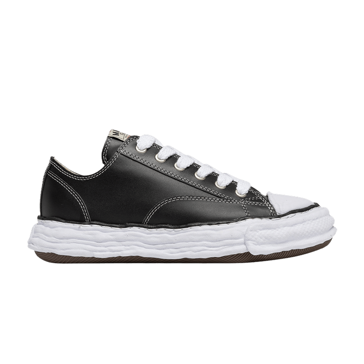 Maison Mihara Yasuhiro Peterson OG Sole Leather Low 'Black White'