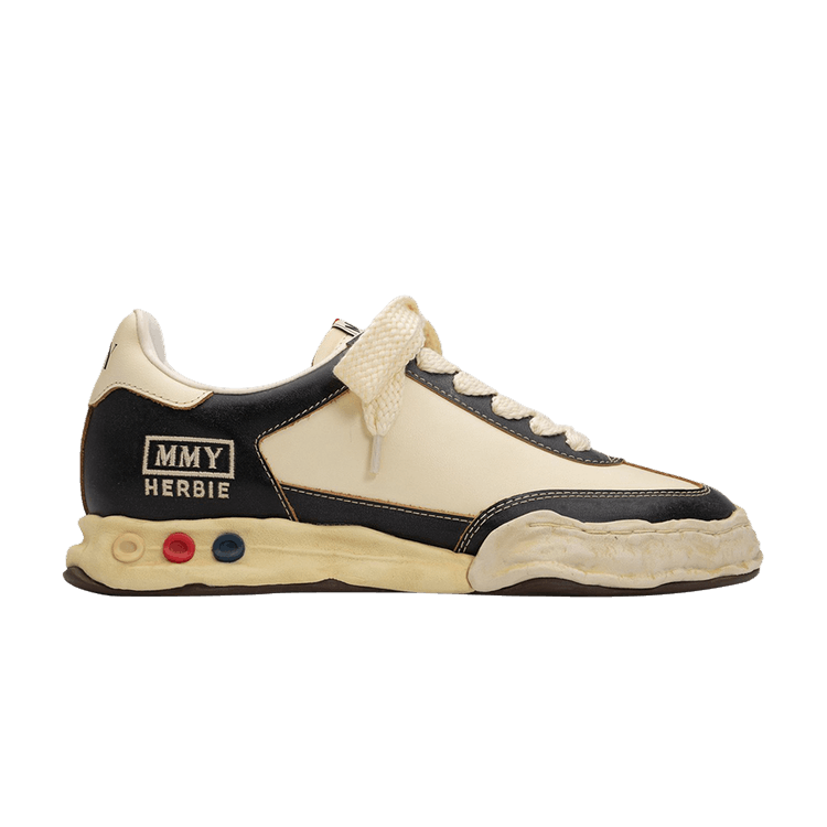 Maison Mihara Yasuhiro Herbie OG Sole VC Leather Low 'Black White'