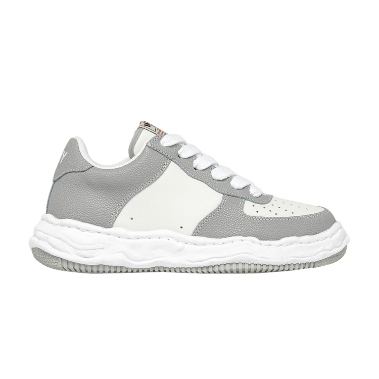 Maison Mihara Yasuhiro Wayne OG Sole Embossed Leather Low 'Grey White'