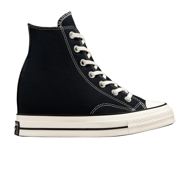 Converse Wmns Chuck 70 Wedge Platform High 'Black Egret'