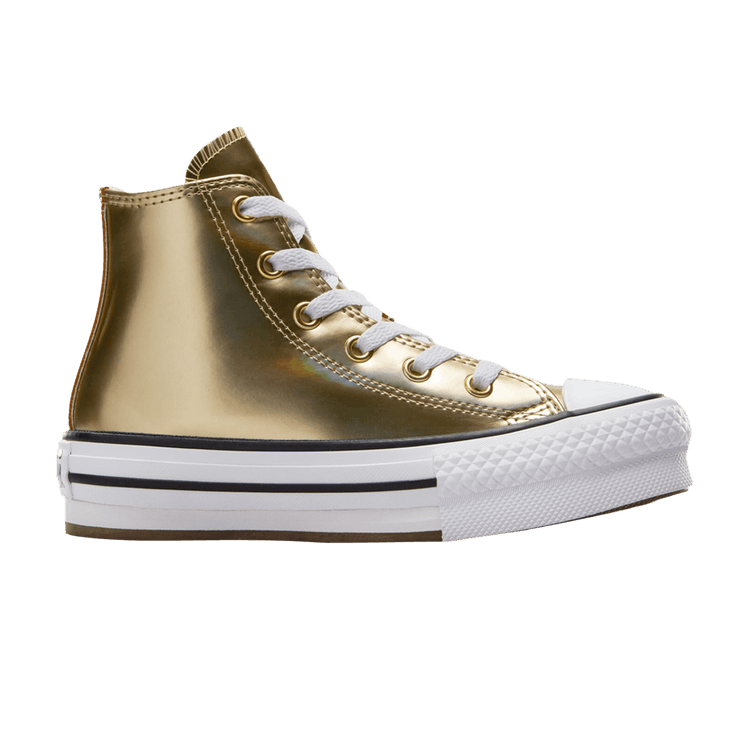 Converse Chuck Taylor All Star EVA Lift Platform High PS 'Metallic Light Gold'