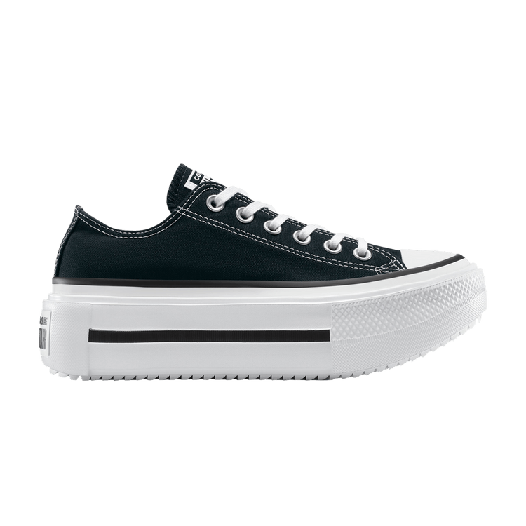 Converse Chuck Taylor All Star Lift Double Stack Low 'Black White'