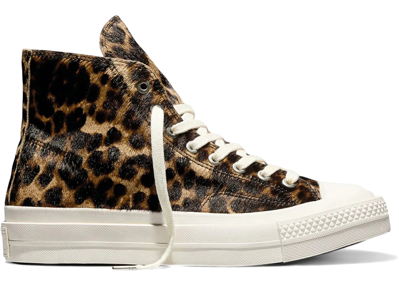 Converse Chuck Taylor All Star First String High Pony Hair Leopard Print
