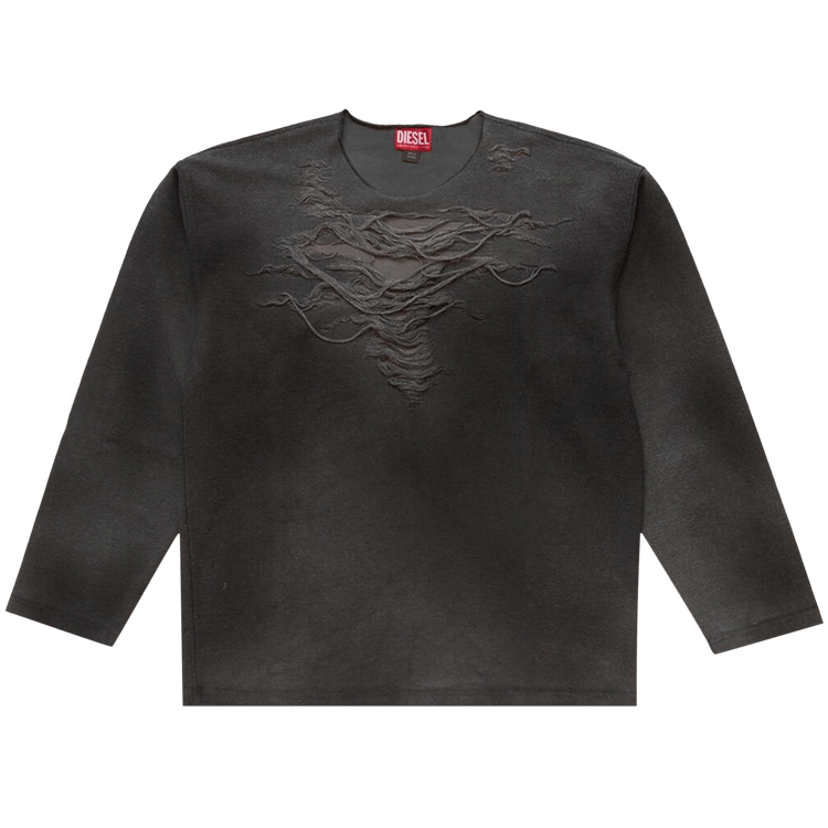 Diesel Distressed Sweatshirt 'Grey'