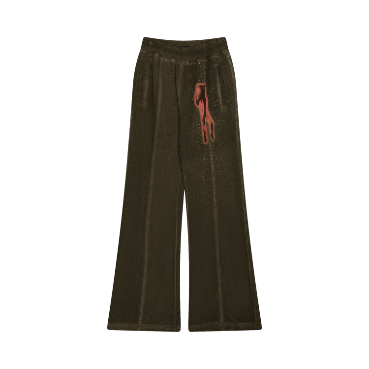 Diesel Quinn Double-Knit Track Pants 'Olive'