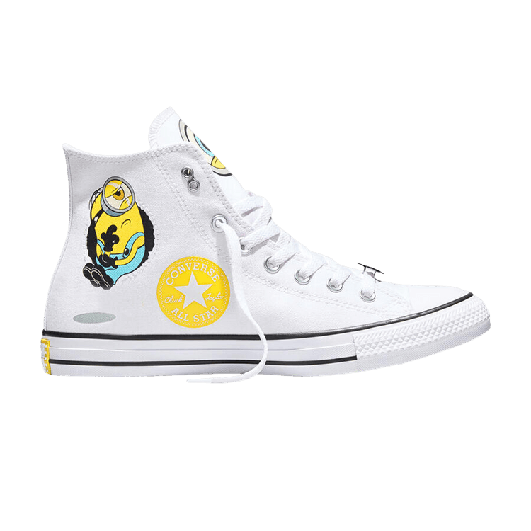 Minions x Converse Chuck Taylor All Star Hi 'White Yellow'