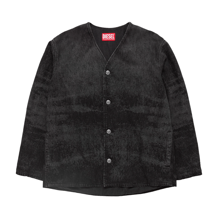 Diesel Denim Cardigan Jacket 'Black'
