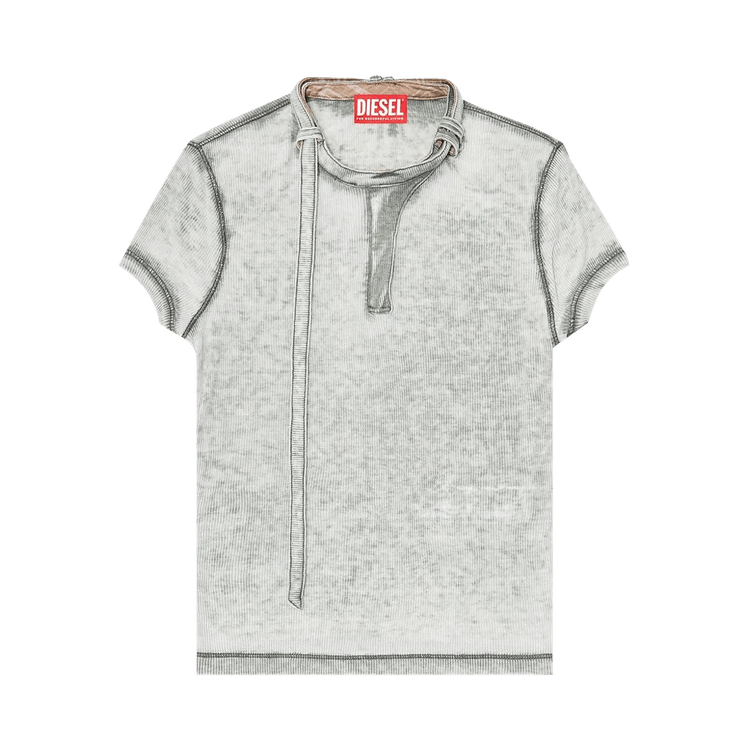 Diesel T-Eresa Short-Sleeve Top 'Grey'