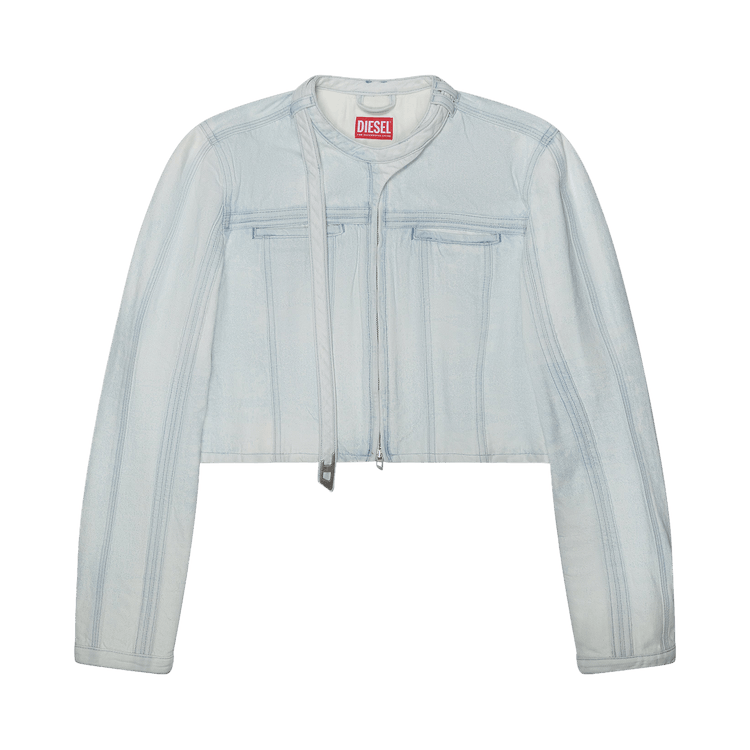 Diesel Cropped Denim Jacket 'Blue'
