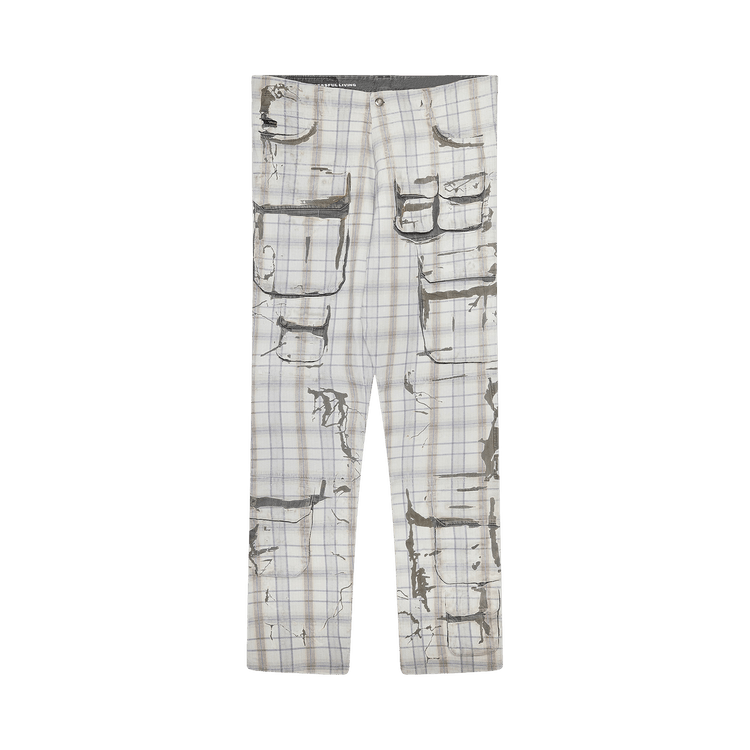 Diesel Peel Off Denim Pants 'White'