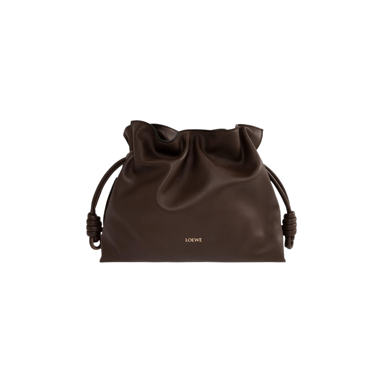 Loewe Medium Flamenco Clutch 'Chocolate'