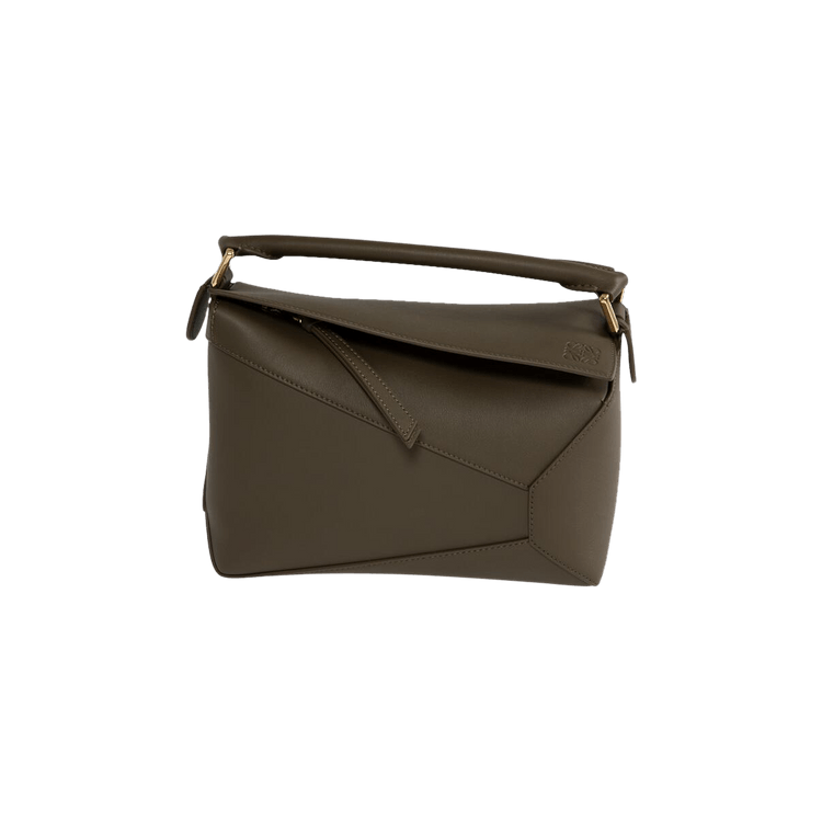 Loewe Small Puzzle Bag 'Dark Khaki Green'