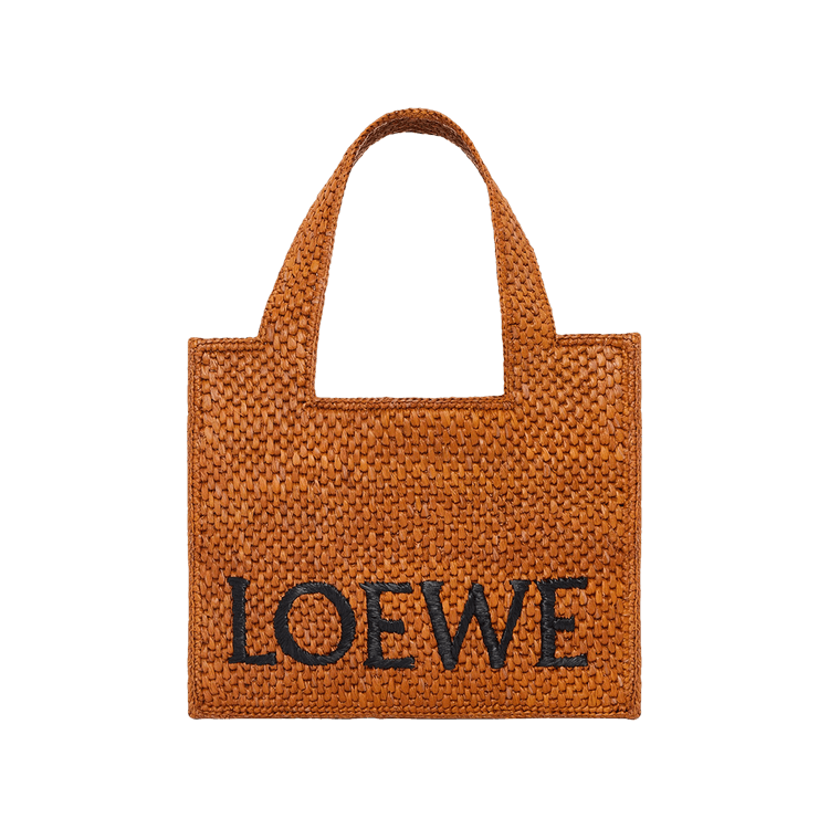 Loewe Font Tote Small Bag 'Honey/Gold'