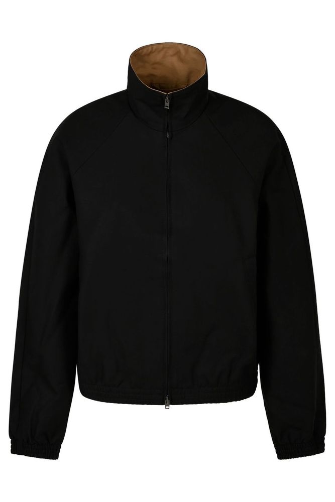 Acne Studios Embroidered Logo Zip Jacket