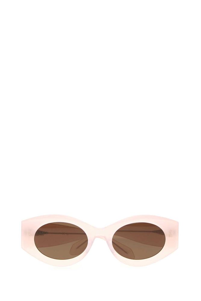 Alaïa Oval-Frame Sunglasses