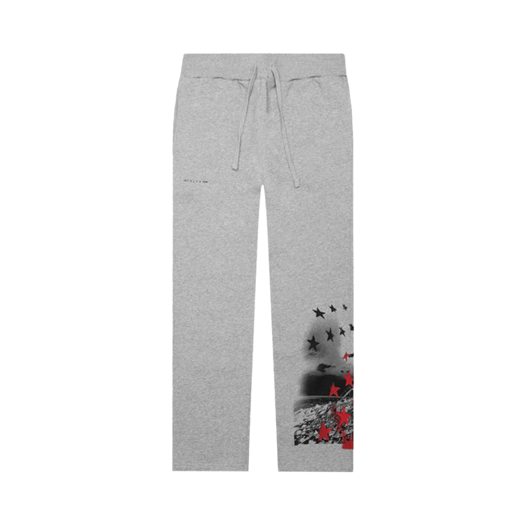 1017 ALYX 9SM Mirrored Logo Pants 'Grey Melange'