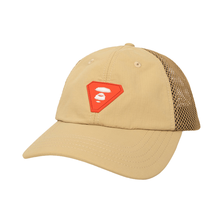 AAPE Moonface Mesh Panelled Cap 'Beige/Light'