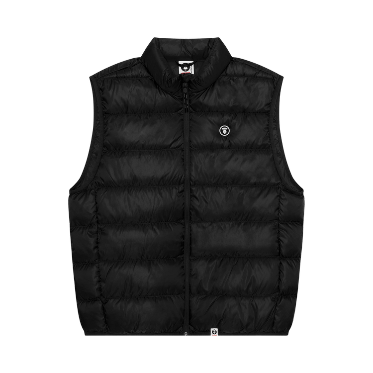 AAPE Now Moonface Down Vest 'Black'