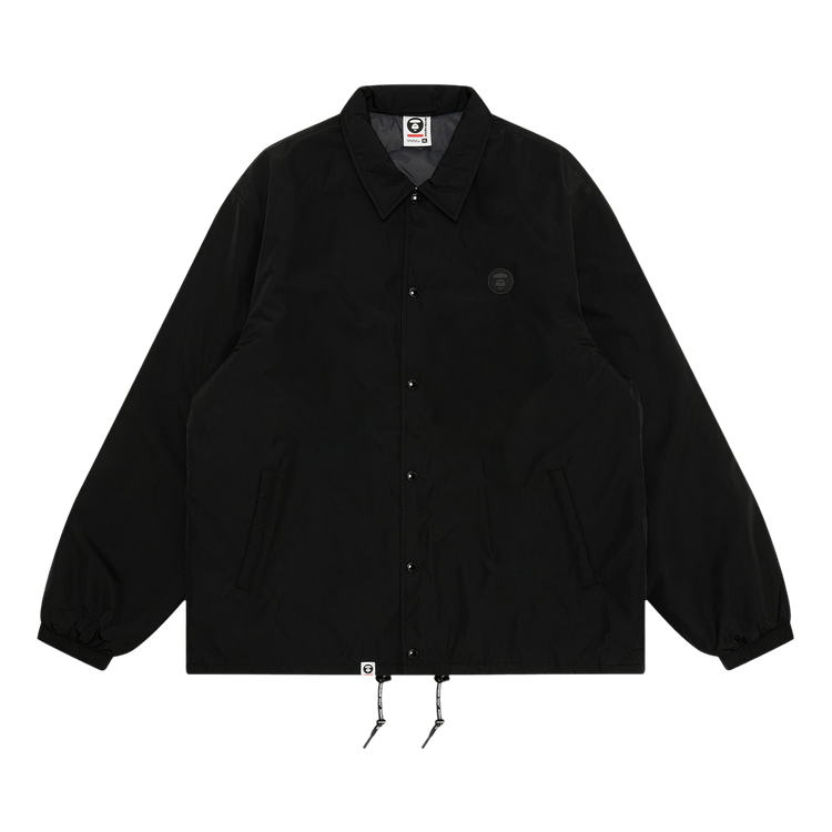 AAPE Now Moonface Logo Coach Jacket 'Black'