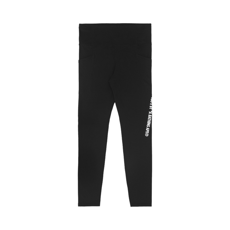 AAPE Moonface Printed Leggings 'Black'