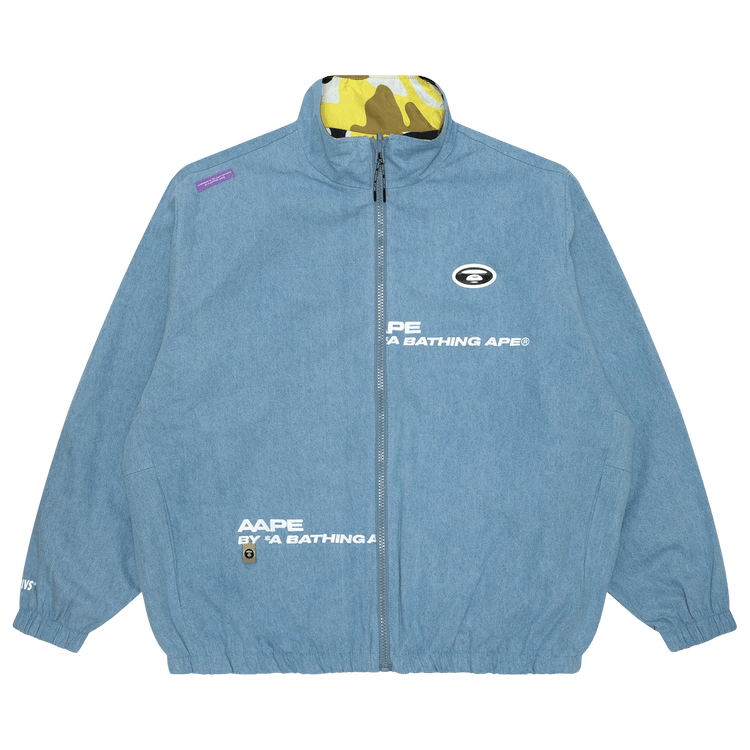 AAPE Moonface Reversible Camo Jacket 'Blue/Light'
