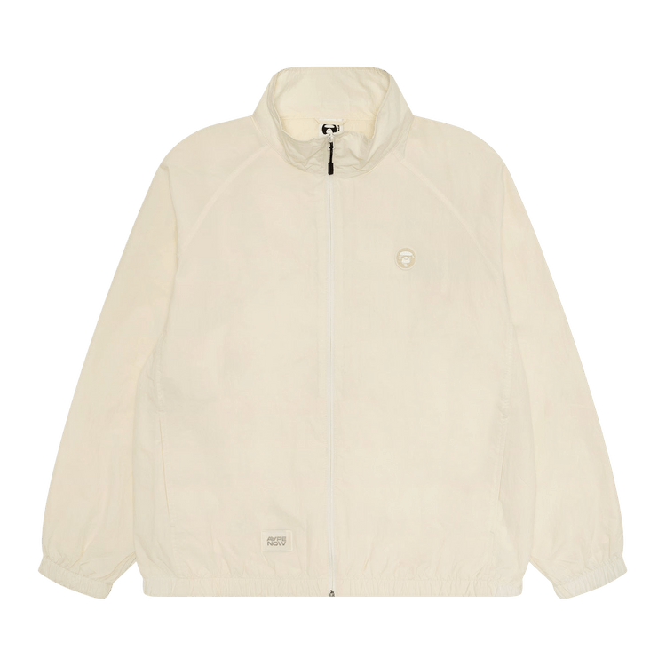 AAPE Now Moonface Zip-Up Jacket 'Ivory'