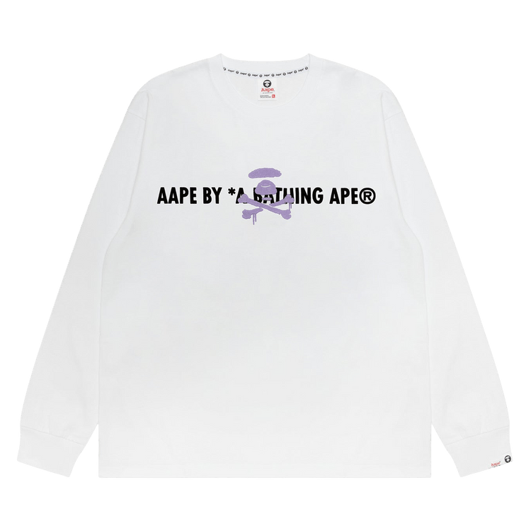 AAPE Logo Graphic Tee 'White'