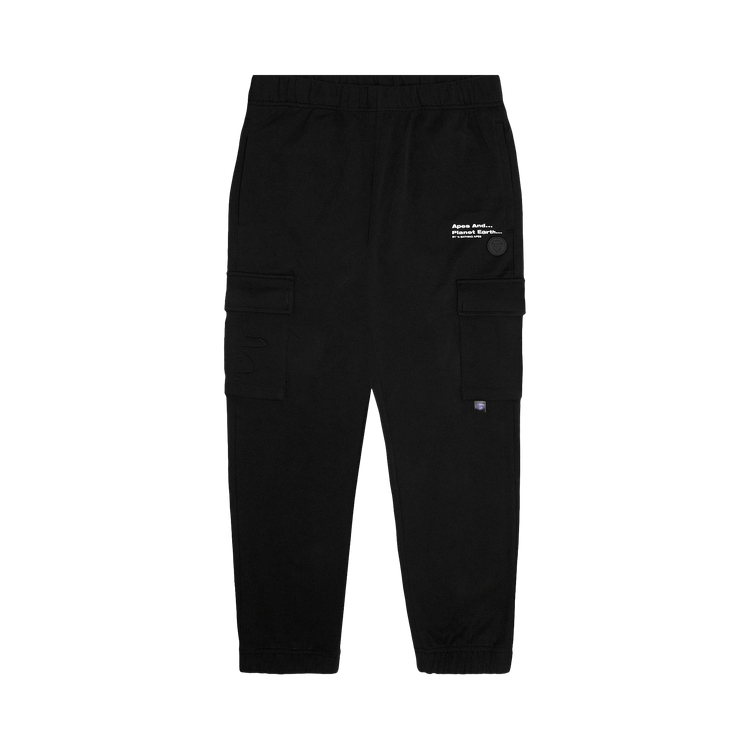 AAPE Moonface Patch Cargo Pants 'Black'