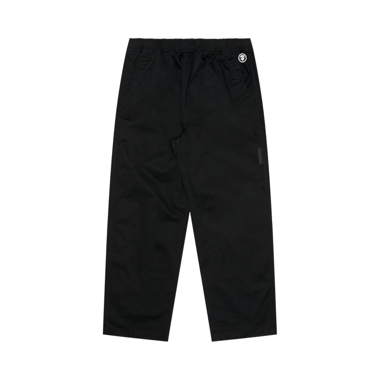 AAPE Moonface Patch Chino Pants 'Black'
