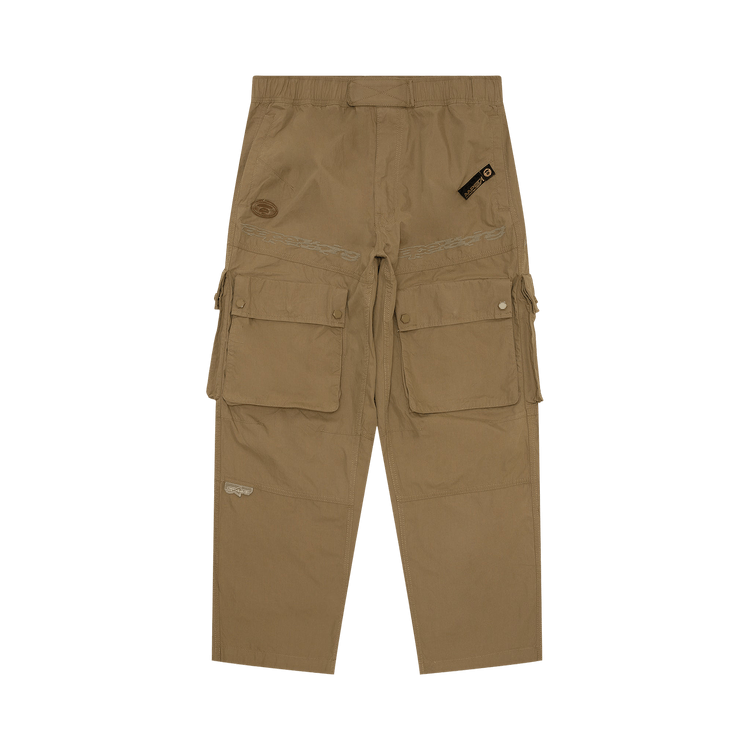 AAPE Moonface Logo Utility Cargo Pants 'Beige'