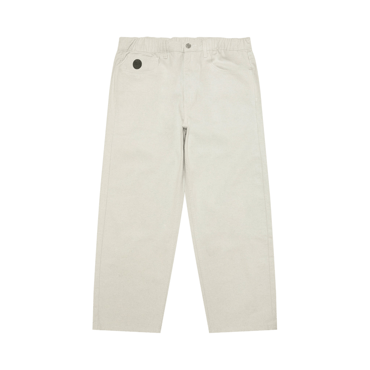 AAPE Now Moonface Jeans 'Ivory/Yellow'