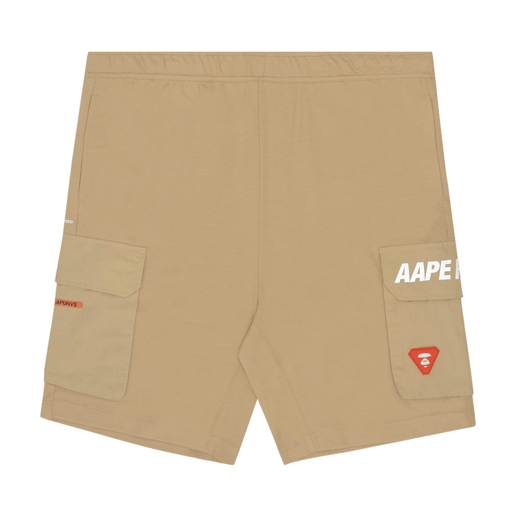 AAPE Moonface Cargo Shorts 'Beige/Light'