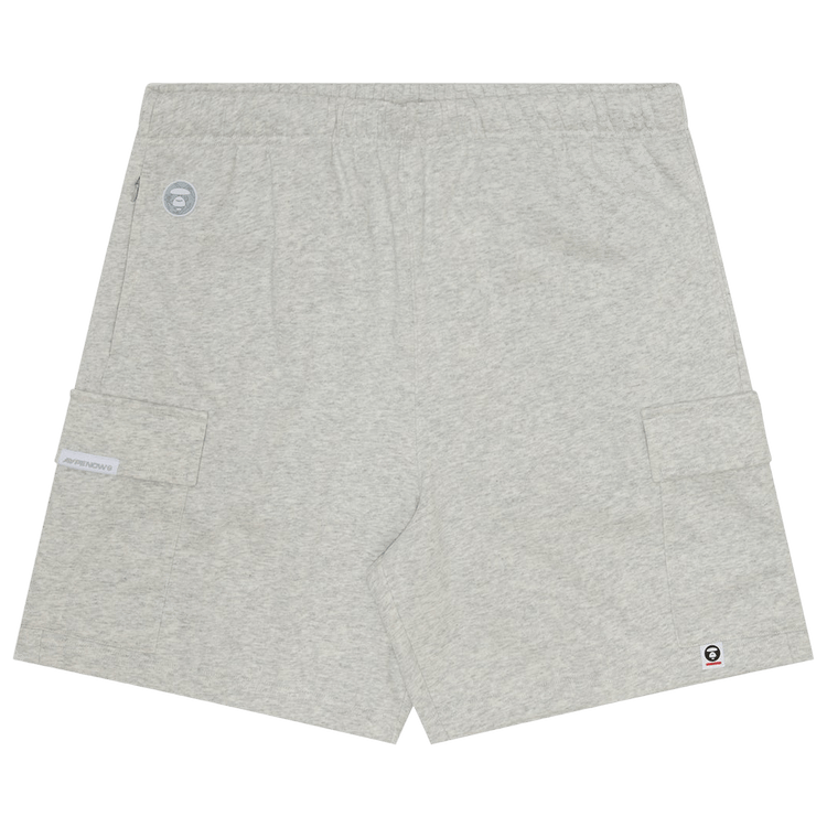 AAPE Sweat Shorts 'White/Heather'