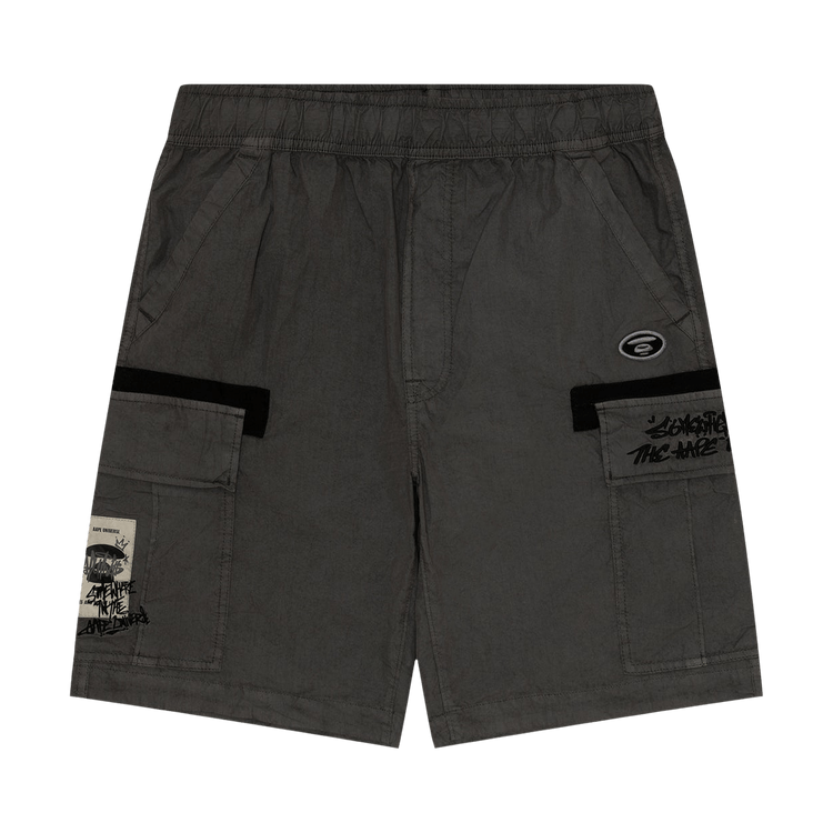 AAPE Moonface Cargo Shorts 'Black'