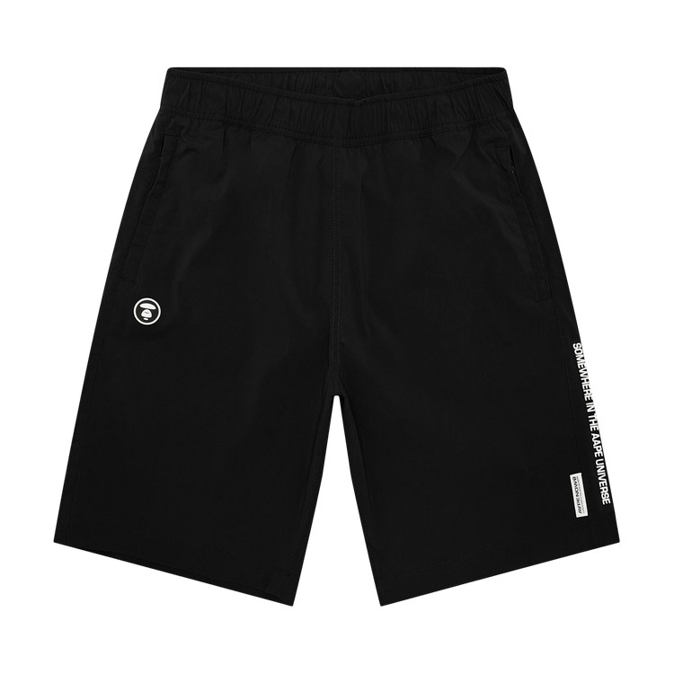 AAPE Now Moonface Logo Shorts 'Black'