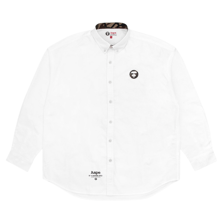 AAPE Moonface Shirt 'White'