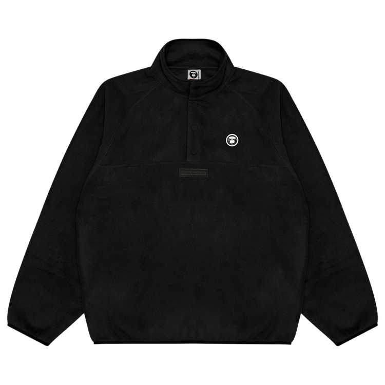 AAPE Now Moonface Logo Pullover 'Black'
