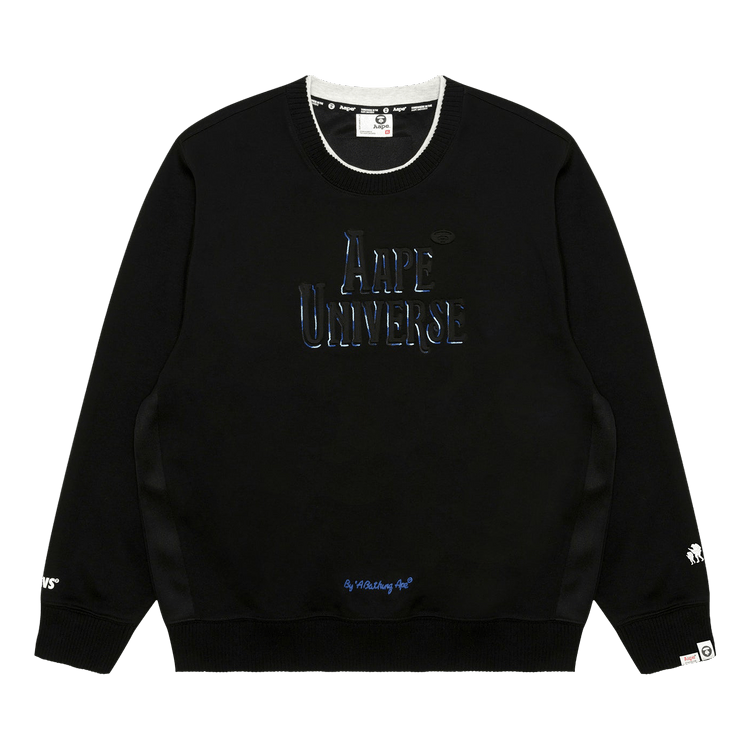 AAPE Unvs Graphic Sweatshirt 'Black'