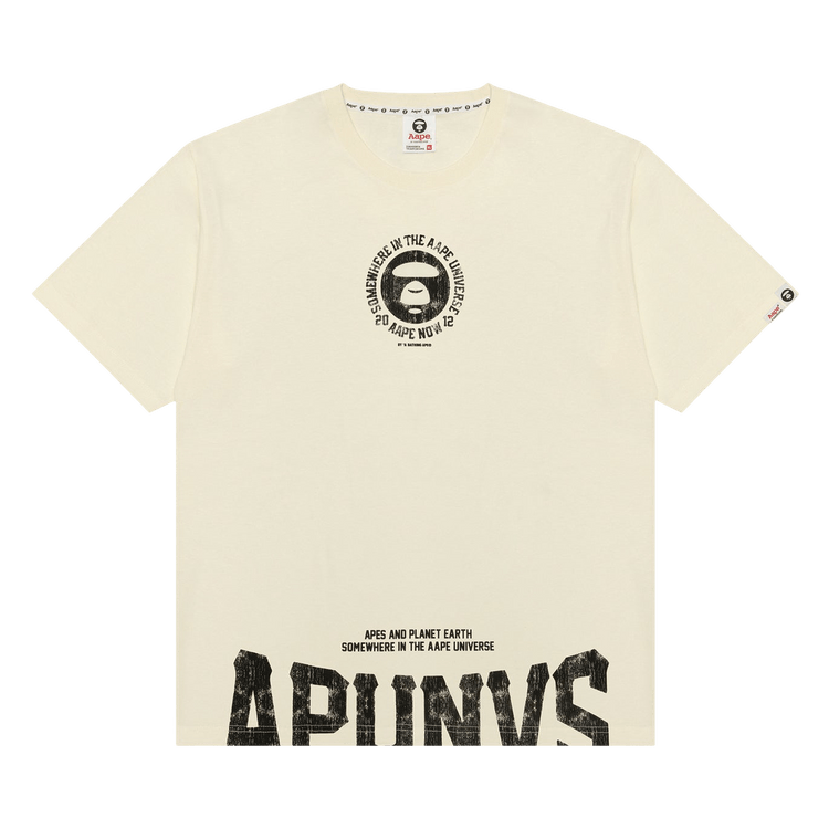 AAPE Unvs Tee 'Ivory'