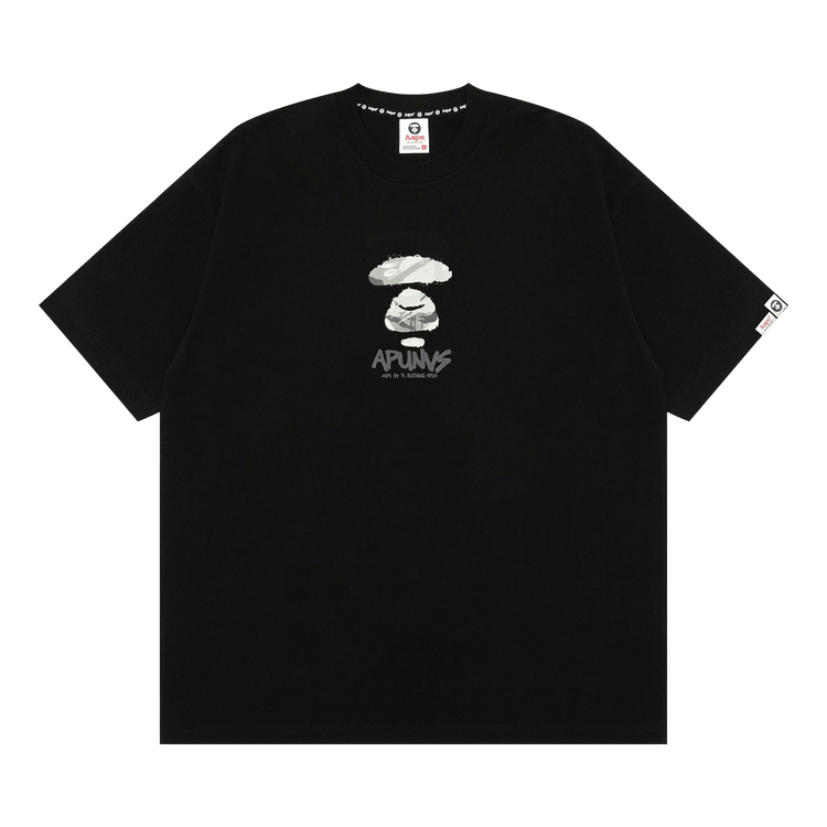 AAPE Unvs Graphic Tee 'Black'