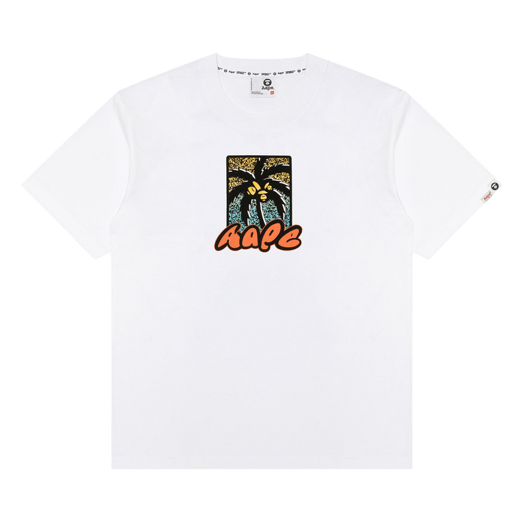 AAPE Graphic Tee 'White'