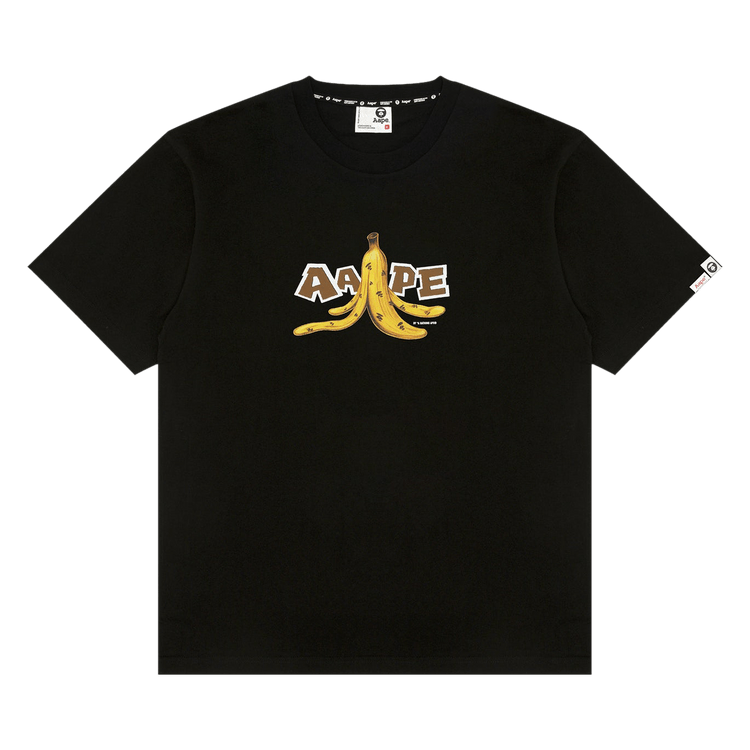 AAPE Logo Graphic Tee 'Black'