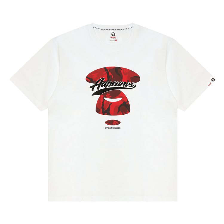 AAPE Unvs Graphic Tee 'White'