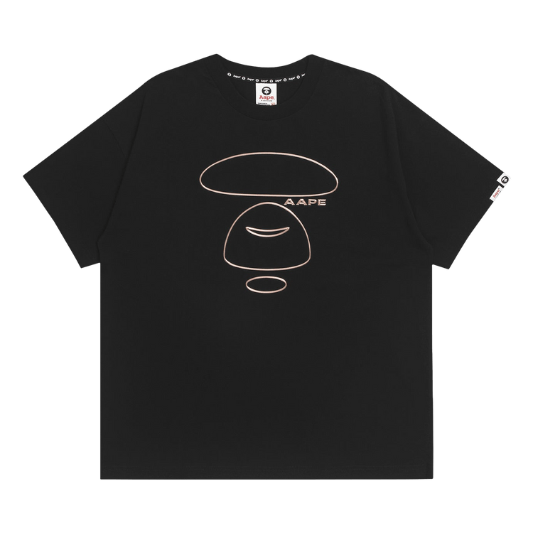 AAPE Moonface Tee 'Black'