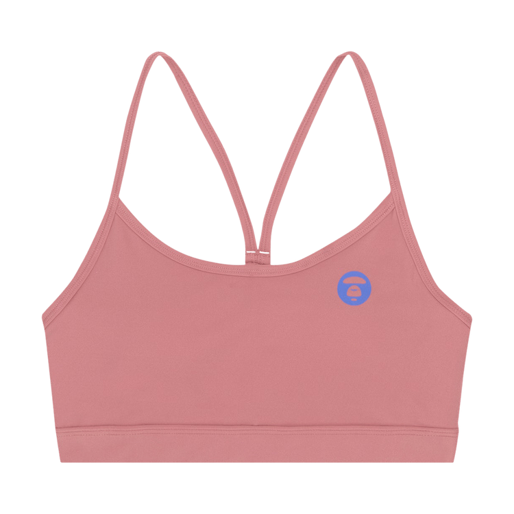 AAPE Moonface Classic Bra Top 'Pink'