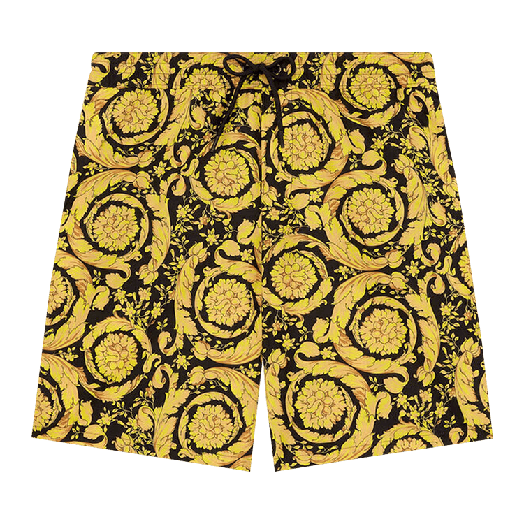 Versace Barocco Boardshorts 'Black/Gold'