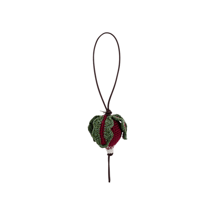 JW Anderson Radish Charm 'Burgundy'