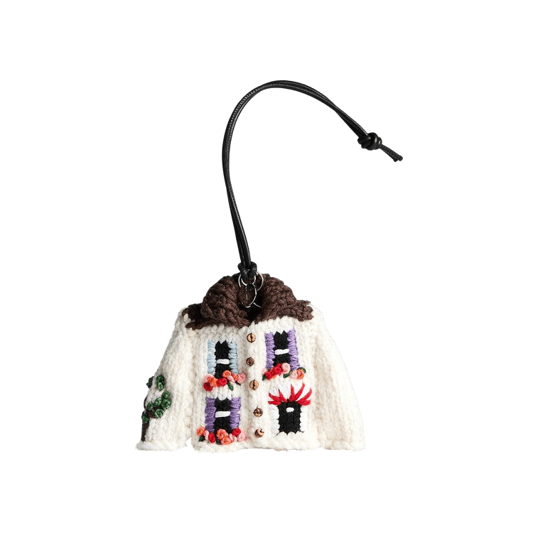 JW Anderson House Cardigan Charm 'Light Grey'