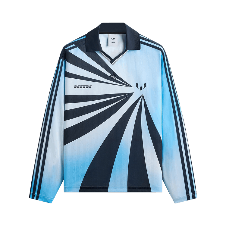 Kith x Messi For Adidas Goalkeeper Long Sleeve Tee 'Blue'
