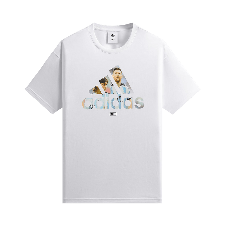 Kith x Messi For Adidas Graphic Tee 'White'